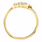 Morellato Gold Plated Ring with Torchon SAWZ13 Crystals hinta ja tiedot | Sormukset | hobbyhall.fi