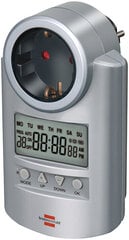 Brennenstuhl Digitaalinen viikkoajastin 230V 2p 16A hinta ja tiedot | Ajastimet ja termostaatit | hobbyhall.fi