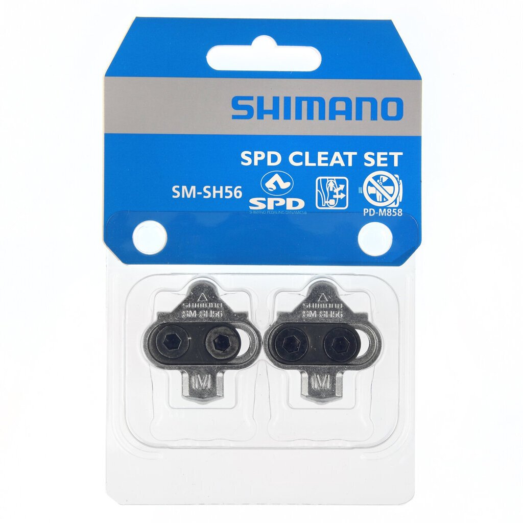 Kiinnikkeet polkimille Shimano SPD SM-SH56 hinta ja tiedot | Muut polkupyörän varaosat | hobbyhall.fi