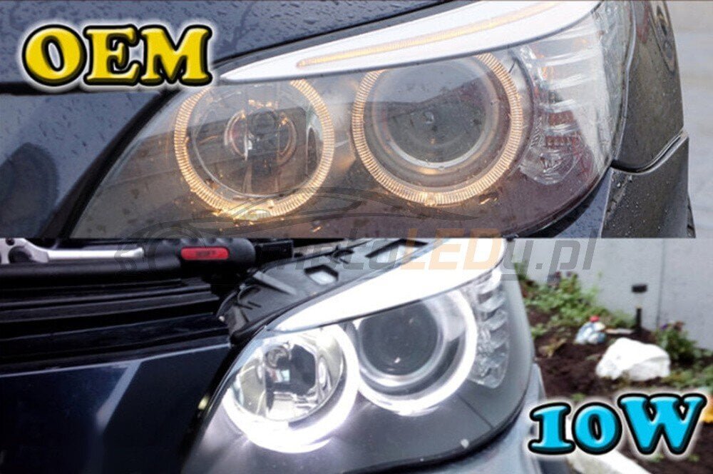 20W LED-lamppu BMW E60 LCI renkaisiin, 2 kpl:n setti hinta ja tiedot | Polttimot | hobbyhall.fi