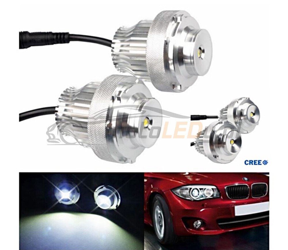 20W LED-lamppu BMW E60 LCI renkaisiin, 2 kpl:n setti hinta ja tiedot | Polttimot | hobbyhall.fi