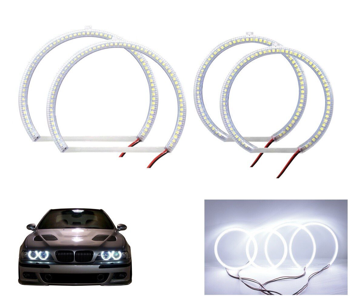 BMW E53 X5 LED Angel Eye -renkaiden sarja Uusi hinta ja tiedot | Polttimot | hobbyhall.fi