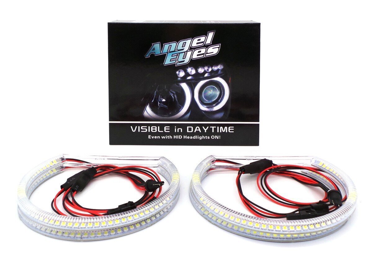 BMW E46 (98-01) LED Angel Eye -renkaiden setti ennen nostoa hinta ja tiedot | Polttimot | hobbyhall.fi