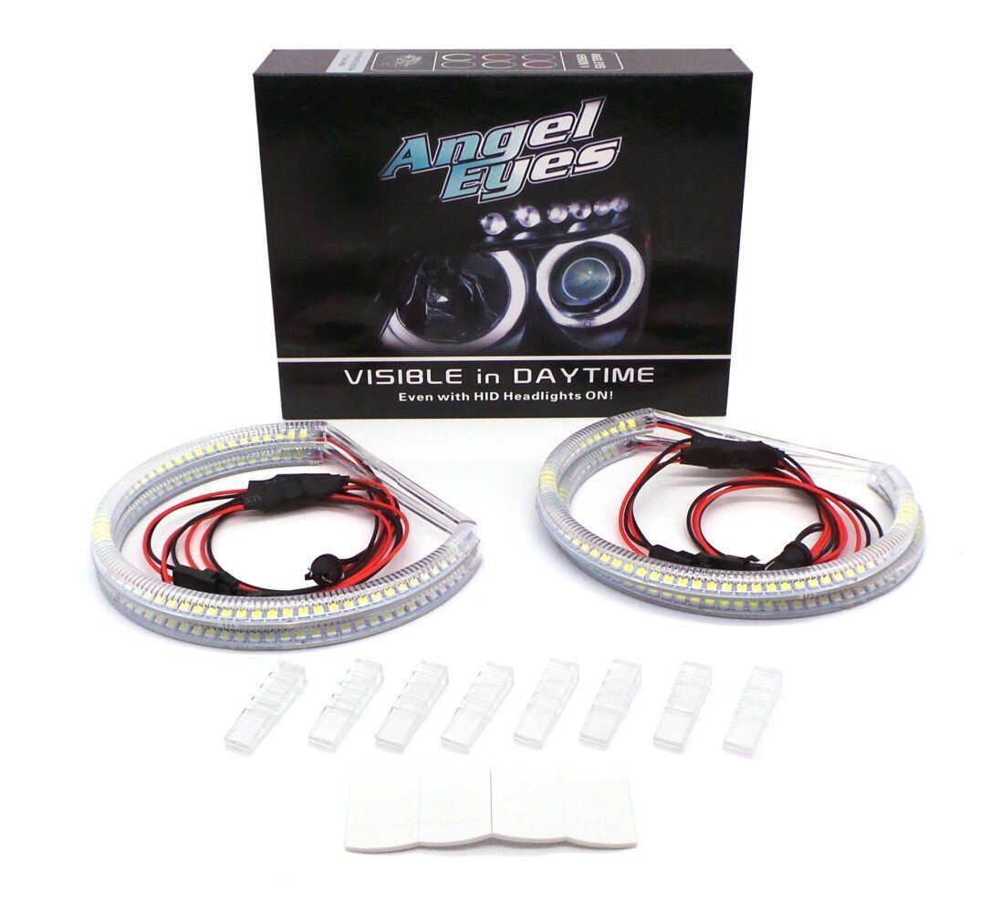 BMW E46 (98-01) LED Angel Eye -renkaiden setti ennen nostoa hinta ja tiedot | Polttimot | hobbyhall.fi