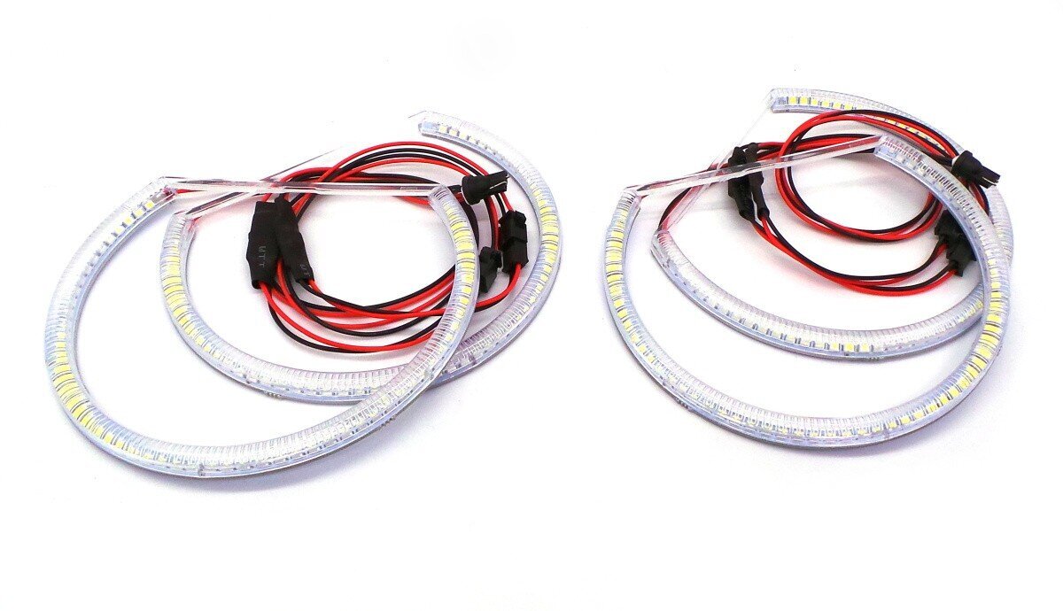 BMW E46 (98-01) LED Angel Eye -renkaiden setti ennen nostoa hinta ja tiedot | Polttimot | hobbyhall.fi