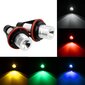 RGB LED-lamppu BMW-renkaisiin 2kpl värejä + kaukosäädin hinta ja tiedot | Polttimot | hobbyhall.fi