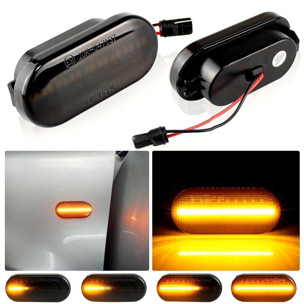 LED-merkkivalot VW, Skoda, Ford virtaussuunta, 2 kpl hinta ja tiedot | Polttimot | hobbyhall.fi