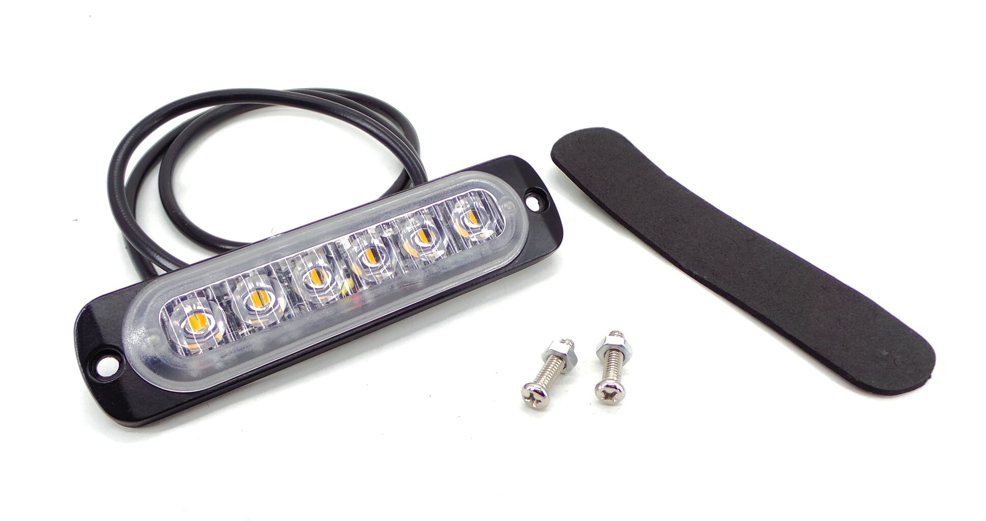 Sivuvalaisin, stroboskooppi 6 LED 12V-24V, oranssi hinta ja tiedot | Lisätarvikkeet autoiluun | hobbyhall.fi