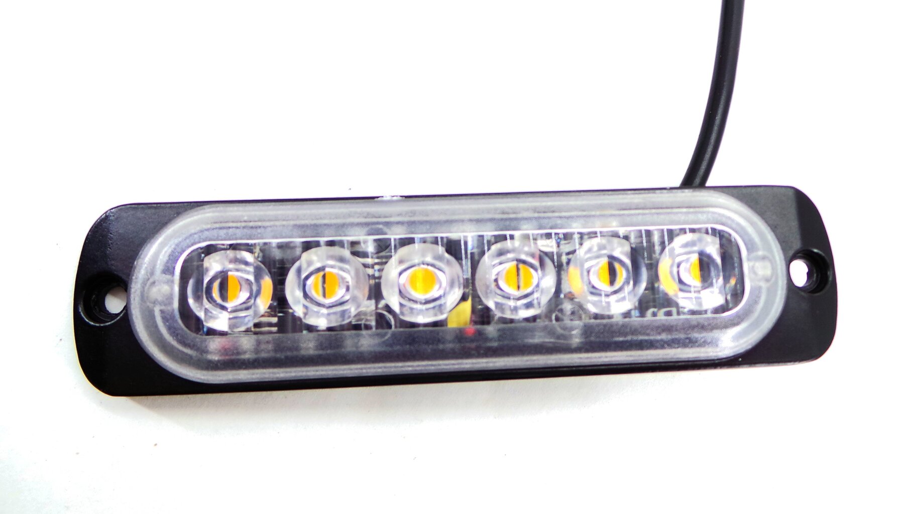 Sivuvalaisin, stroboskooppi 6 LED 12V-24V, oranssi hinta ja tiedot | Lisätarvikkeet autoiluun | hobbyhall.fi