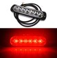 Sumuvalo 6 LED 12V-18V, punainen hinta ja tiedot | Lisätarvikkeet autoiluun | hobbyhall.fi