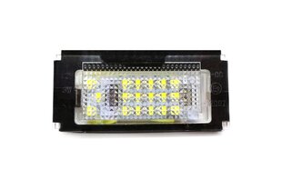 Mini LED rekisterikilven valaisimet 2x650lm, 2 kpl:n sarja hinta ja tiedot | Lisätarvikkeet autoiluun | hobbyhall.fi