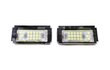 Mini LED rekisterikilven valaisimet 2x650lm, 2 kpl:n sarja hinta ja tiedot | Lisätarvikkeet autoiluun | hobbyhall.fi