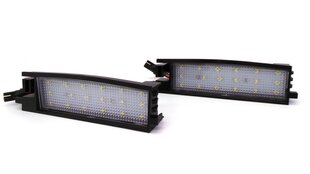 Toyota RAV 4, Auris, Yaris LED-rekisteröintivalot 2kpl hinta ja tiedot | Lisätarvikkeet autoiluun | hobbyhall.fi