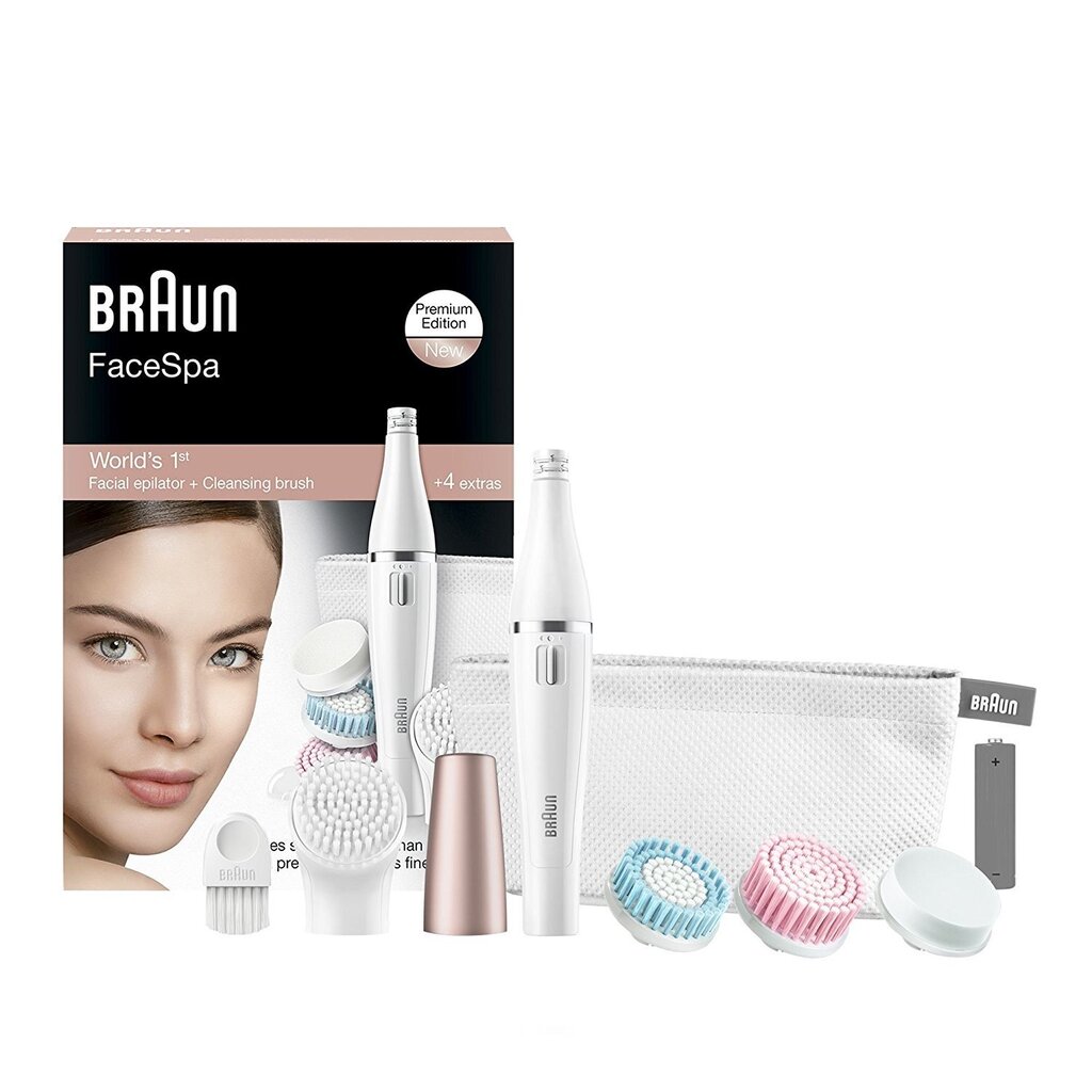 Braun FaceSpa 851V hinta ja tiedot | Epilaattorit ja karvanpoistolaitteet | hobbyhall.fi