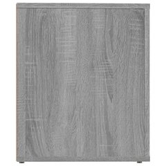 Yöpöytä harmaa Sonoma 50x39x47 cm hinta ja tiedot | Yöpöydät | hobbyhall.fi