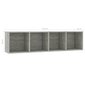 Kirjahylly/TV-taso betoninharmaa 143x30x36 cm hinta ja tiedot | Hyllyt | hobbyhall.fi