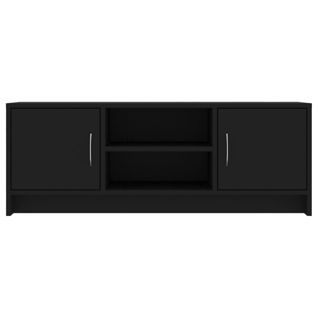 TV-taso musta 102x30x37,5 cm tekninen puu hinta ja tiedot | TV-tasot | hobbyhall.fi