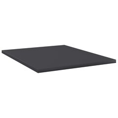 Kirjahyllytasot 8 kpl harmaa 40x50x1,5 cm lastulevy hinta ja tiedot | Hyllyt | hobbyhall.fi