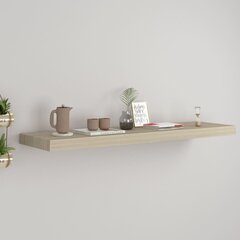 Kelluva seinähylly tammi 90x23,5x3,8 cm MDF hinta ja tiedot | Hyllyt | hobbyhall.fi