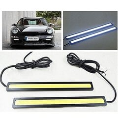 DRL COB LED-valot 2x 650lm 12V päiväsaikaan hinta ja tiedot | Ajovalot | hobbyhall.fi