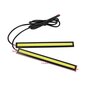 COB LED DRL VALOT 2x 1200lm päivänvalo 12V hinta ja tiedot | Ajovalot | hobbyhall.fi