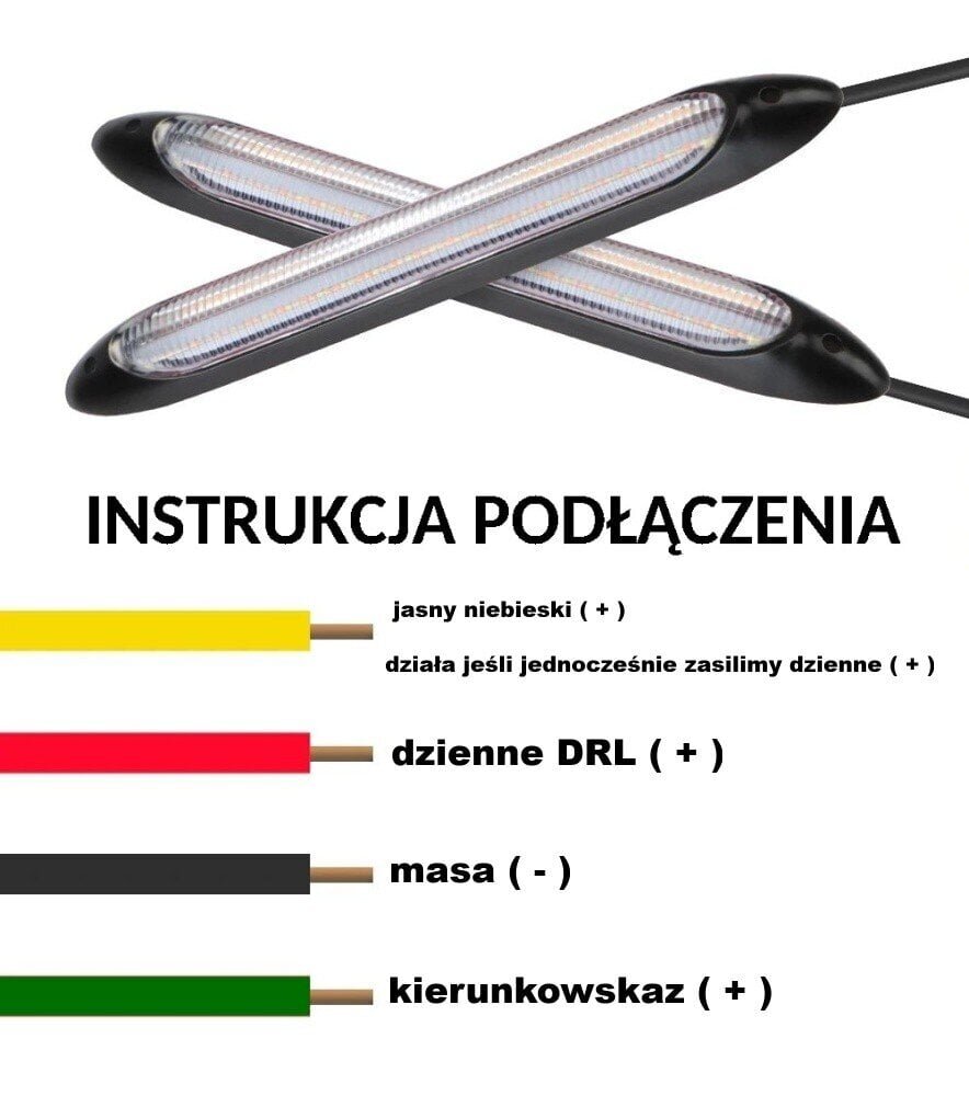 DRL FLEX LED-päiväajovalot + dynaamiset suunnat + WOW 12V hinta ja tiedot | Ajovalot | hobbyhall.fi