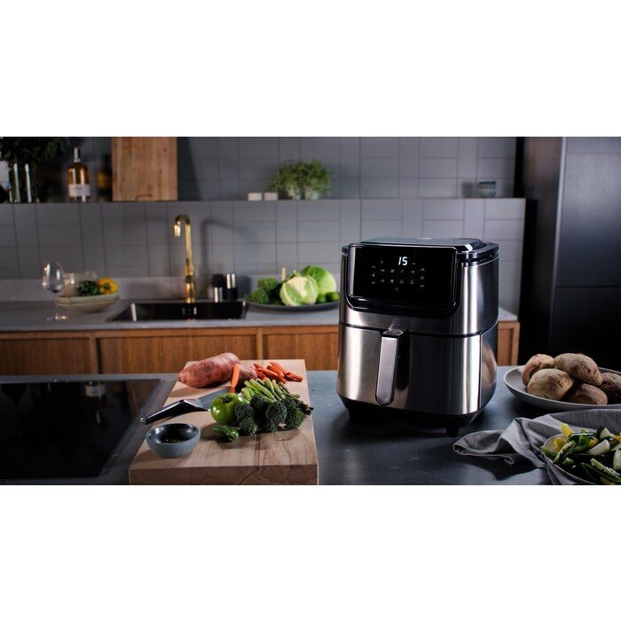 Electrolux Explore 6 E6AF1-6ST Air fryer, ruostumaton teräs hinta ja tiedot | Airfryerit ja friteerauskeittimet | hobbyhall.fi