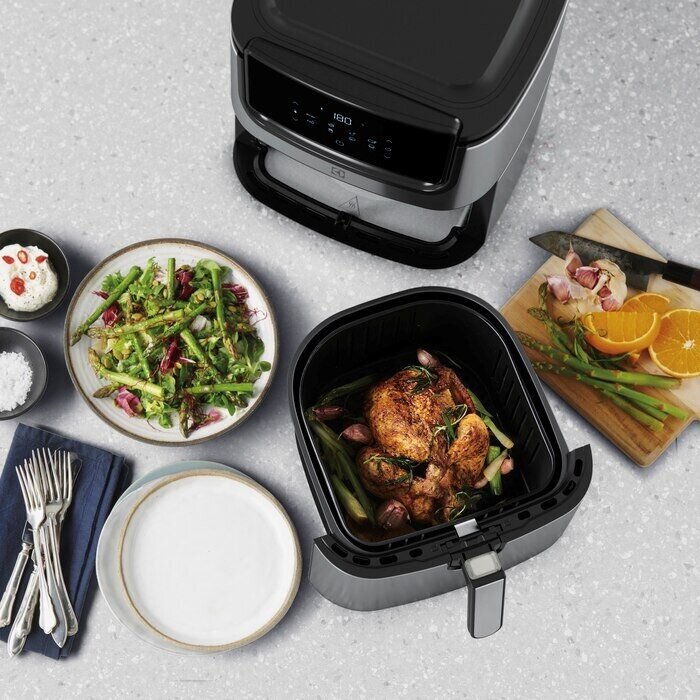 Electrolux Explore 6 E6AF1-6ST Air fryer, ruostumaton teräs hinta ja tiedot | Airfryerit ja friteerauskeittimet | hobbyhall.fi