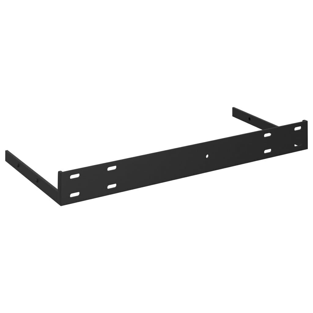 Kelluvat seinähyllyt 2 kpl korkeakiilto valk. 40x23x3,8 cm MDF hinta ja tiedot | Hyllyt | hobbyhall.fi