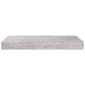 Kelluva seinähylly betoninharmaa 40x23x3,8 cm MDF hinta ja tiedot | Hyllyt | hobbyhall.fi