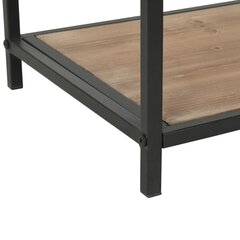 Kirjahylly kuusipuu ja teräs 90,5x35x180 cm hinta ja tiedot | Hyllyt | hobbyhall.fi