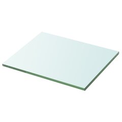 Hyllyt 2 kpl kirkas lasi 20x20 cm hinta ja tiedot | Hyllyt | hobbyhall.fi