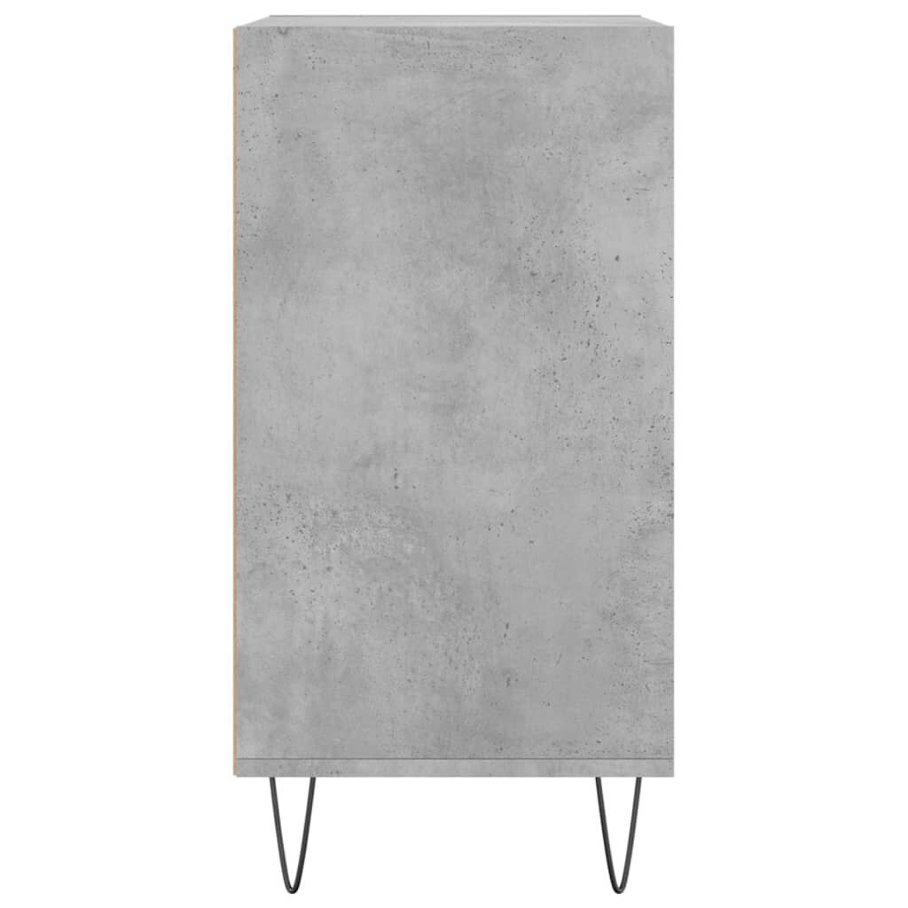 Senkki betoninharmaa 57x35x70 cm tekninen puu hinta ja tiedot | Olohuoneen kaapit ja lipastot | hobbyhall.fi