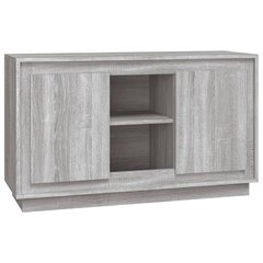 Senkki harmaa Sonoma 102x35x60 cm tekninen puu hinta ja tiedot | Vitriinit | hobbyhall.fi