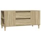 TV-taso Sonoma-tammi 102x44,5x50 cm tekninen puu hinta ja tiedot | TV-tasot | hobbyhall.fi