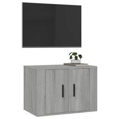 Seinäkiinnitettävä TV-taso harmaa Sonoma 57x34,5x40 cm hinta ja tiedot | TV-tasot | hobbyhall.fi