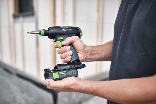 Festool Akkuruuvinväännin T 18+3-Basic 576448 hinta ja tiedot | Akkuporakoneet ja ruuvinvääntimet | hobbyhall.fi