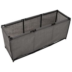 Säilytyslaatikko harmaa 105x34,5x45 cm kangas hinta ja tiedot | Pieneläinten häkit ja tarvikkeet | hobbyhall.fi