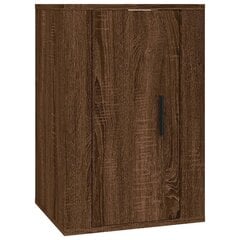 Seinäkiinnitettävät TV-tasot 2 kpl ruskea tammi 40x34,5x60 cm hinta ja tiedot | TV-tasot | hobbyhall.fi