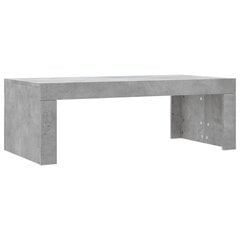 Sohvapöytä betoninharmaa 102x50x36 cm tekninen puu hinta ja tiedot | Sohvapöydät | hobbyhall.fi