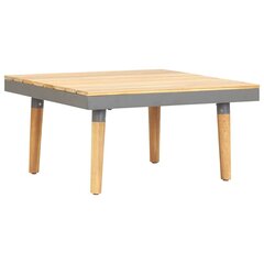 Puutarhan sohvapöytä 60x60x31,5 cm täysi akaasiapuu hinta ja tiedot | Sohvapöydät | hobbyhall.fi