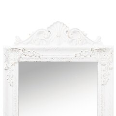 Vapaasti seisova peili valkoinen 45x180 cm hinta ja tiedot | Peilit | hobbyhall.fi