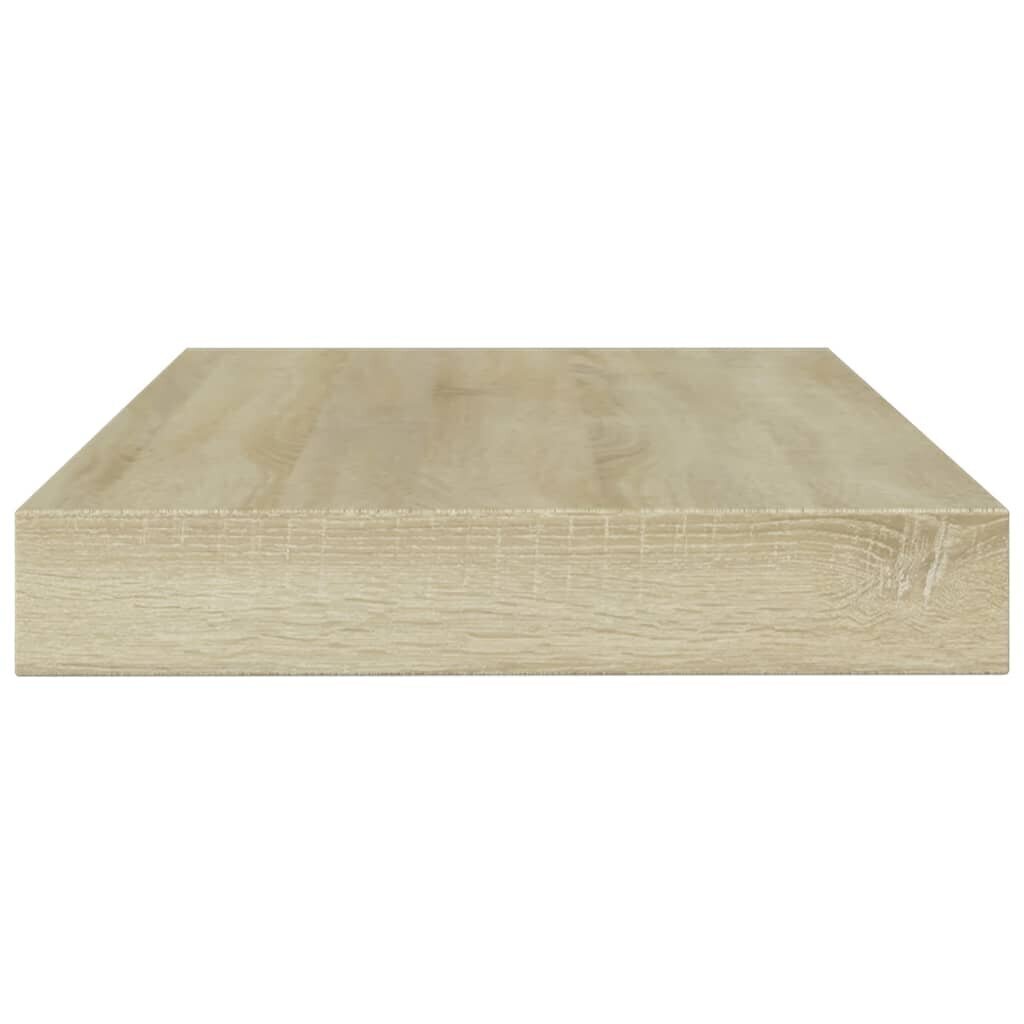 Kirjahyllytasot 8 kpl Sonoma-tammi 100x10x1,5 cm lastulevy hinta ja tiedot | Hyllyt | hobbyhall.fi