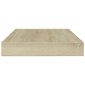 Kirjahyllytasot 8 kpl Sonoma-tammi 100x10x1,5 cm lastulevy hinta ja tiedot | Hyllyt | hobbyhall.fi