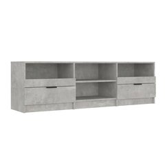 TV-taso betoninharmaa 150x33,5x45 cm tekninen puu hinta ja tiedot | TV-tasot | hobbyhall.fi