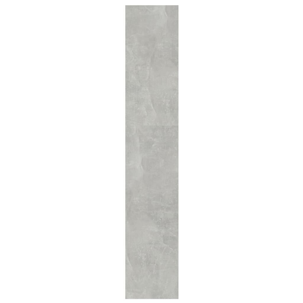 Kirjahylly/tilanjakaja betoninharmaa 100x30x166 cm hinta ja tiedot | Hyllyt | hobbyhall.fi