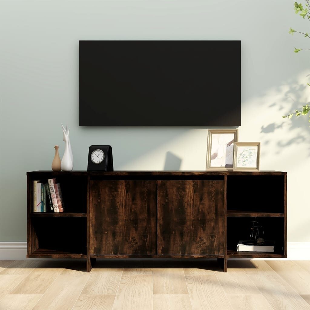 TV-taso savutammi 130x35x50 cm lastulevy hinta ja tiedot | TV-tasot | hobbyhall.fi