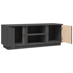 TV-taso harmaa 110x35x40,5 cm täysi mänty hinta ja tiedot | TV-tasot | hobbyhall.fi