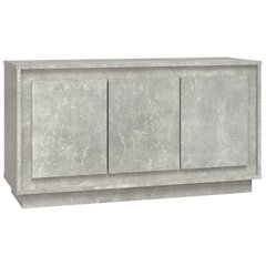 Senkki betoninharmaa 102x35x55 cm tekninen puu hinta ja tiedot | Olohuoneen kaapit ja lipastot | hobbyhall.fi