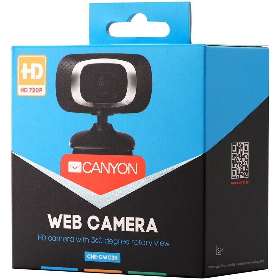 Canyon 720P HD hinta ja tiedot | Web-kamerat | hobbyhall.fi